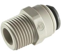JOHN GUEST - 1/4 X 1/4 Dritto Bsp Adattatore - Bspp Filo (Push-In Raccordi, Imp