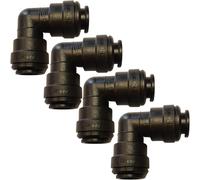 John Guest 12Mm Pari Gomito a Pressione Tubo Acqua Raccordo Connettore 4 Set