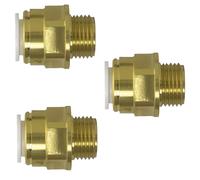 John Guest JG Speedfit 3x accoppiatore maschio 15 x 1/2"