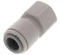 John Guest raccordo 3/8" X 3/8" TERMINALE DIRITTO FEMMINA PI4512F6S Conf. 10 PZ