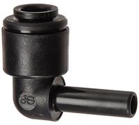John Guest Raccordo a Gomito Connettore Terminale con Codolo 6 mm Tubo 6 mm