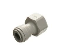 John Guest Raccordo connettore dritto femmina filettato 1/4" (6.4 mm) innesto rapido per tubo 5/16" (8 mm)