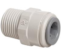John Guest Raccordo Rapido in Pollici Dritto 1/4" Filetto - 3/8" Tubo