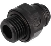 JOHN GUEST Raccordo Terminale Dritto Maschio Filettato 1/4" Tubo 4mm - 5 PZ