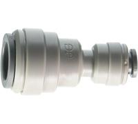 John Guest Riduttore Connettore Dritto 1/2 Pollice OD X 1/4 Pollice OD (Uno)