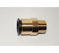 Raccordo a vite in ottone, serie "speedfit", 1 BSPT, per tubo esterno ø 28 mm