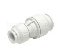 John Guest Speedfit PEM201510W Accoppiatore Riduttore Dritto, 15 x 10 mm, Bianco