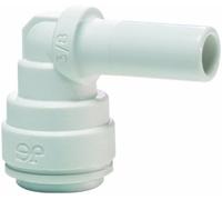 John Guest Speedfit PP221212W 3/8OD Stelo - 3/8OD Plug-In Gomito, 10-Pack