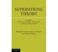 John H. Schwarz Edward Witten Michael B. Gre Superstring Theo (Copertina rigida)