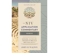 John H. Walton Genesis (Copertina rigida) NIV Application Commentary