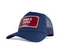 John Hatter Karma Is A Bitch - cappellino Blue man