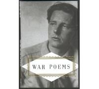 John Hollander War Poems (Copertina rigida) Everyman's Library POCKET POETS