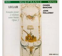 John Holloway - Sonates pour 2 violons op.3