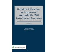 John Honnold Ha Honnold’s Uniform Law for International Sales (Copertina rigida)