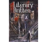 John Hopkins Literary Britten (Copertina rigida) Aldeburgh Studies in Music
