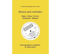 John Hunt Mezzo and Contraltos (Tascabile)
