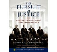 John J. Patrick Kermit L. Hall The Pursuit of Justice (Tascabile)