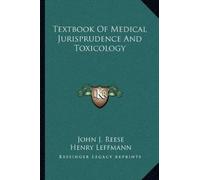 John J Reese Textbook Of Medical Jurisprudence And Toxicology (Tascabile)
