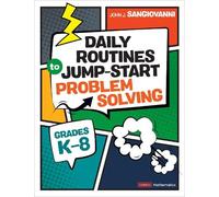 John J. SanGiov Daily Routines to Jump-Start Problem Solving, Grades (Tascabile)