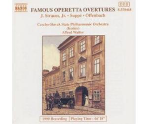 John J. Strauss Famous Operetta Overtures (CD) Album