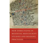 John J. Thompso New Directions in Medieval Manuscript Studies (Copertina rigida)