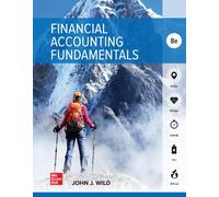 John J Wild Loose Leaf for Financial Accounting Fundamen (Rilegatura flessibile)
