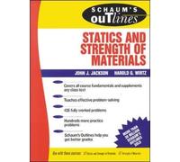 John Jackson Harold Schaum's Outline of Statics and Strength of Mat (Tascabile)