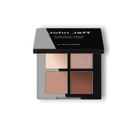 John Jeff - 4-Color Mineral Eyeshadow Palette - 4 Types Honey Apricot - 4.9g