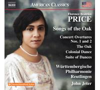 John Jeter Florence Beatrice Price: Songs of the Oak; Concert Overtures Nos (CD)