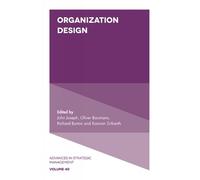John Joseph Organization Design (Copertina rigida)