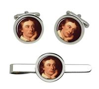 John Keats Gemelli E Fermacravatta Set