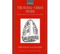 John Knight Lina Song The Rural-Urban Divide (Copertina rigida)