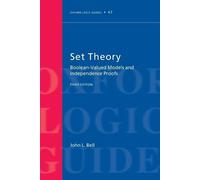 John L. Bell Set Theory (Tascabile) Oxford Logic Guides