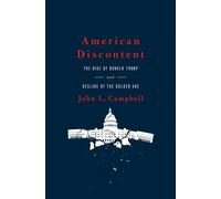 John L. Campbell American Discontent (Copertina rigida)