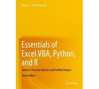 John Lee Cheng-Few Lee Essentials of Excel VBA, Python, and R (Tascabile)