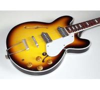 JOHN LEE HOOKER ES335 in miniatura, Mini per chitarra, motivo: Sprazzo di sole