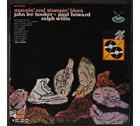 JOHN LEE HOOKER/PAUL HOWARD AND RALPH WILLIS - MOANIN' AND STOMPIN' BLUES LP (VINYL) US GUSTO