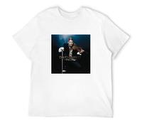 John Lee Hooker The Big Soul of John Lee Hooker Stereophonic Print Unisex T-Shirts Men Tee Cotton Tops Black Shirt XL