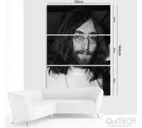 John Lennon - 11 - Quadro stampa su Tela Pelle Canvas Dipinto Arte Moderna