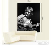 John Lennon - 2 - Quadro stampa su Tela Pelle Canvas Dipinto Arte Moderna