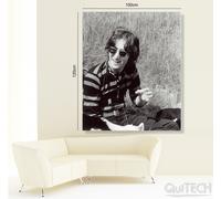 John Lennon - 9 - Quadro stampa su Tela Pelle Canvas Dipinto Arte Moderna