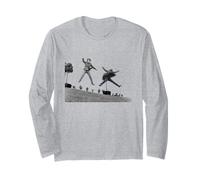 John Lennon & George Harrison I Beatles Beatlemania 1964 Maglia a Manica