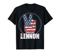 John Lennon - Rosso, bianco, blu pace Maglietta