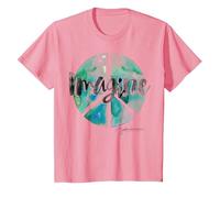 John Lennon - Segno di Pace Maglietta, Bambini, Rosa, 4 Anni