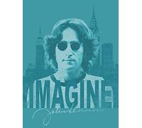 John Lennon Stampa su Tela Imagine NYC, 60 x 80 cm, Misto Cotone, Multicolore