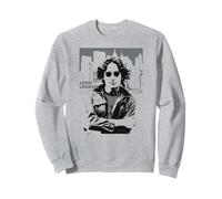 John Lennon Vintage Old School 70s Rock Legend Felpa