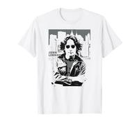 John Lennon Vintage Old School 70s Rock Legend Maglietta