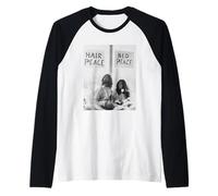 John Lennon Yoko ONO I Beatles Contro la Guerra Bed-in 1969 Maglia con Maniche Raglan