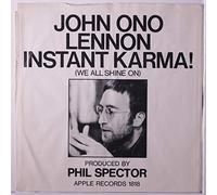 JOHN LENNON & YOKO ONO - instant karma! / who has seen the wind
