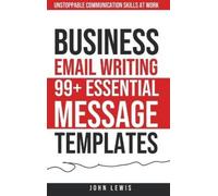 John Lewis Business Email Writing (Copertina rigida)